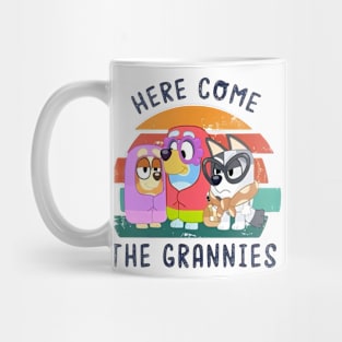 Here come the grannies Mug